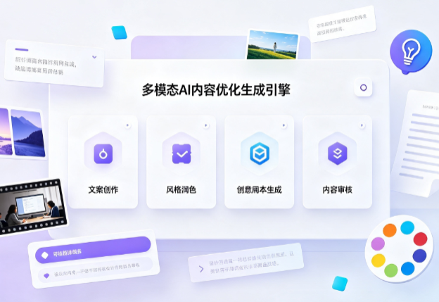 禄丰县AI智能内容优化创新 多模态生成技术丰富数字内容创作生态